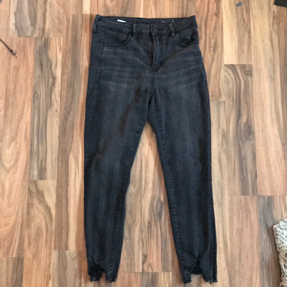 Black American Eagle Ne(x)t Level Stretch Jeans